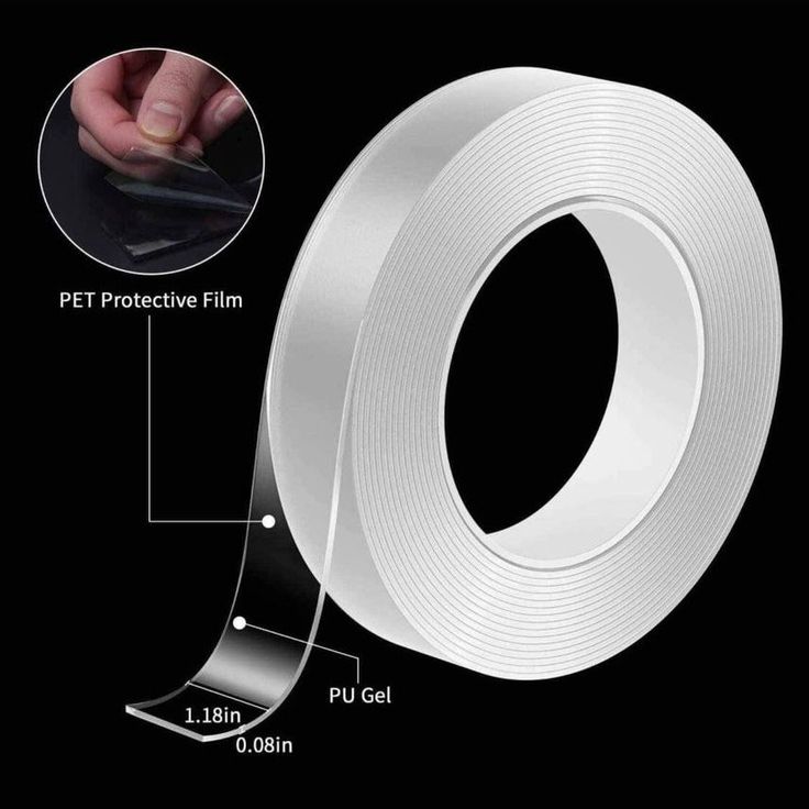 Heavy-Duty Double-Sided Gel Tape