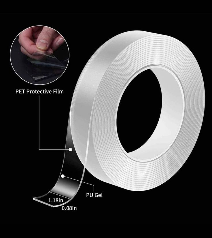 Heavy-Duty Double-Sided Gel Tape